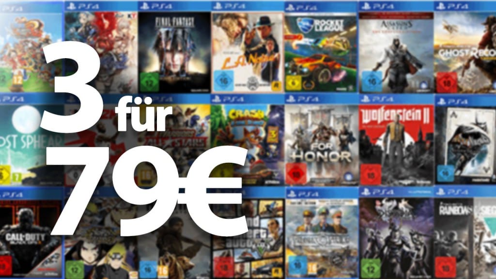 3 Spiele für 79€