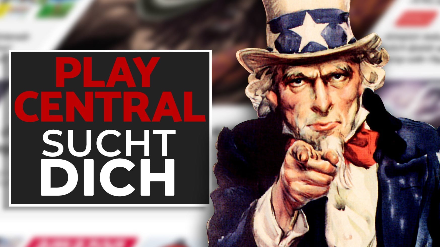 PlayCentral sucht Unterstützung