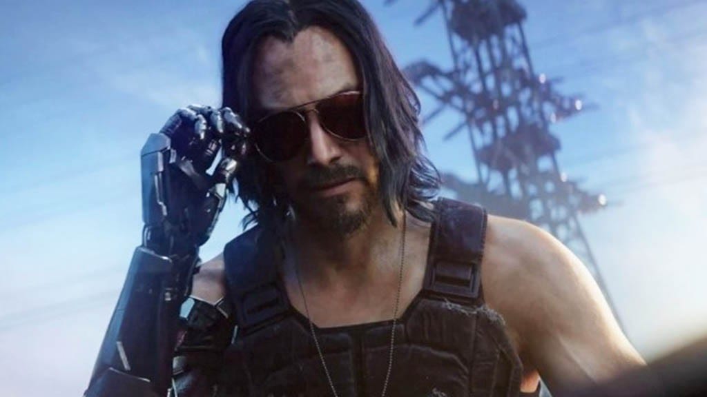 Cyberpunk 2077 Johnny Silverhand Night City Wire