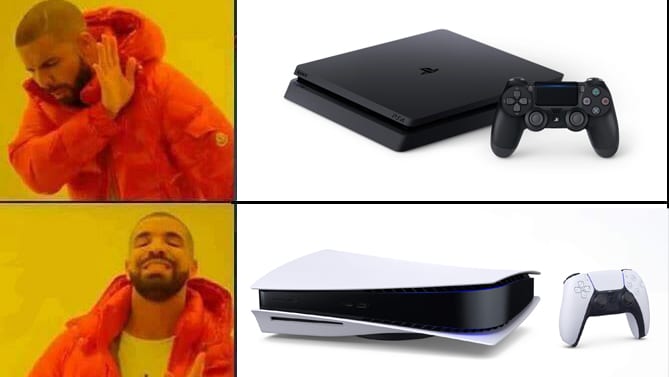 PS5 versus PS4 Hype