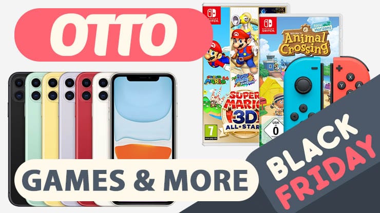 Black Friday Deals bei Otto.de Games Smartphones