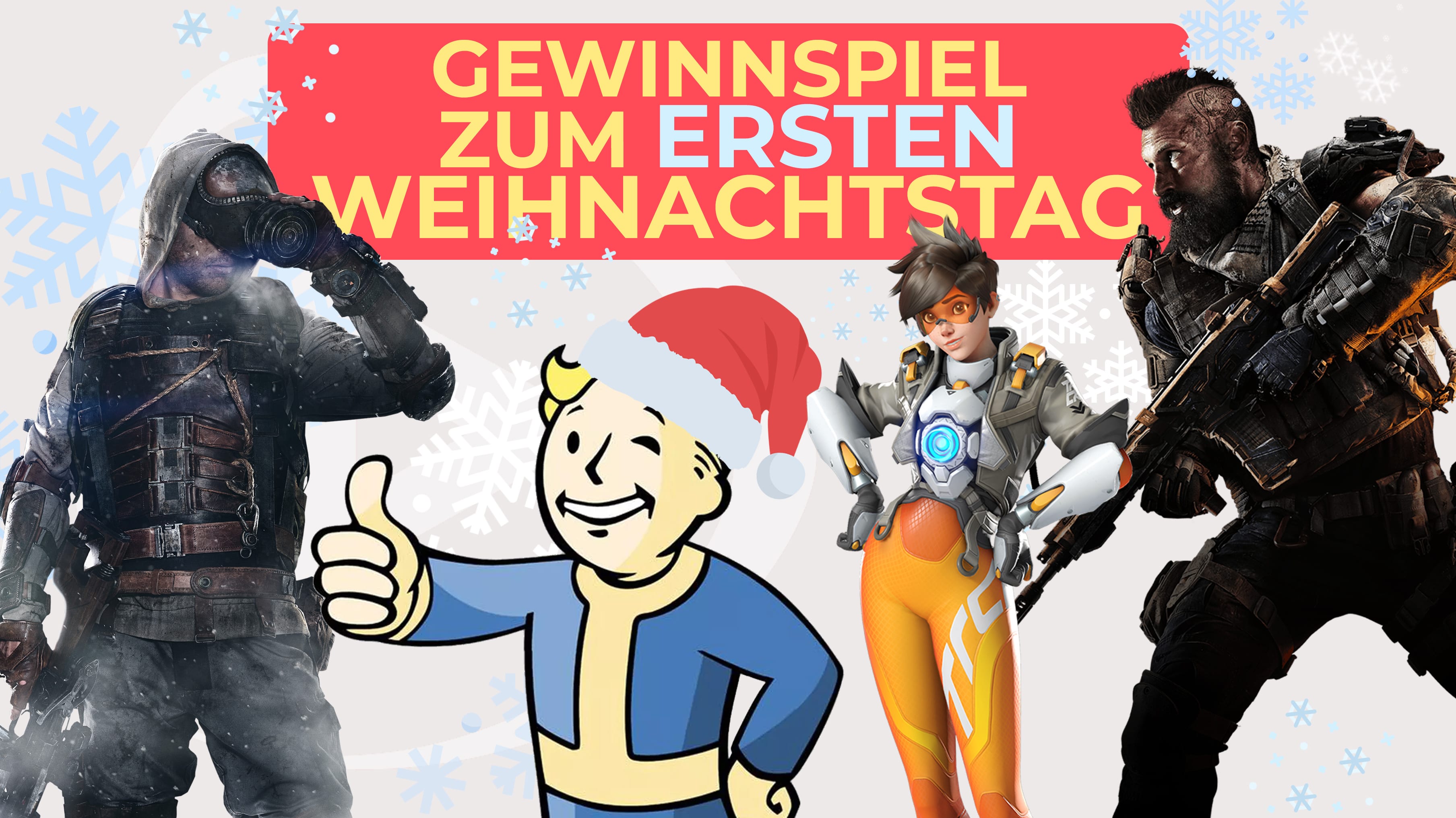 Gewinnspiel Overwatch Koch Media Fallout COD