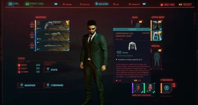 Cyberpunk 2077 So Findet Ihr Das Legendäre Konzerner Outfit Guide Lösung 1912