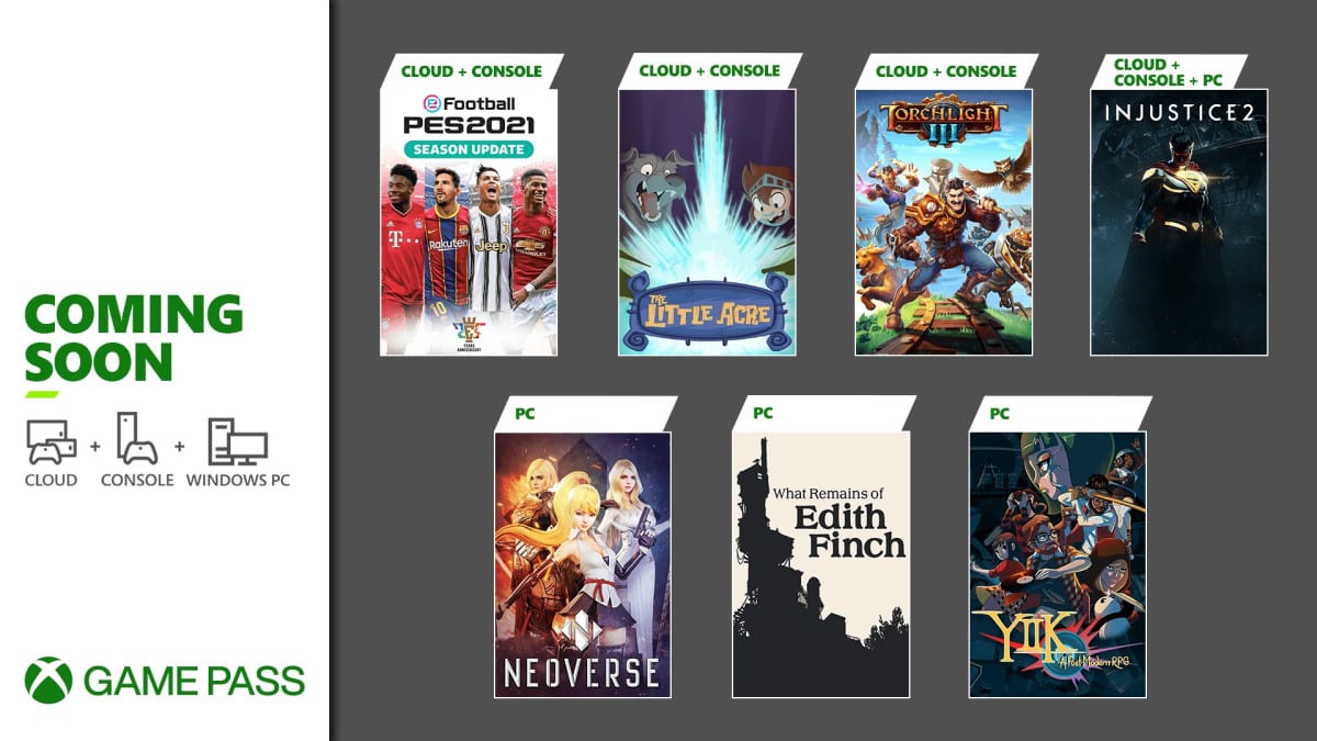 Xbox Game Pass January 2021 Games