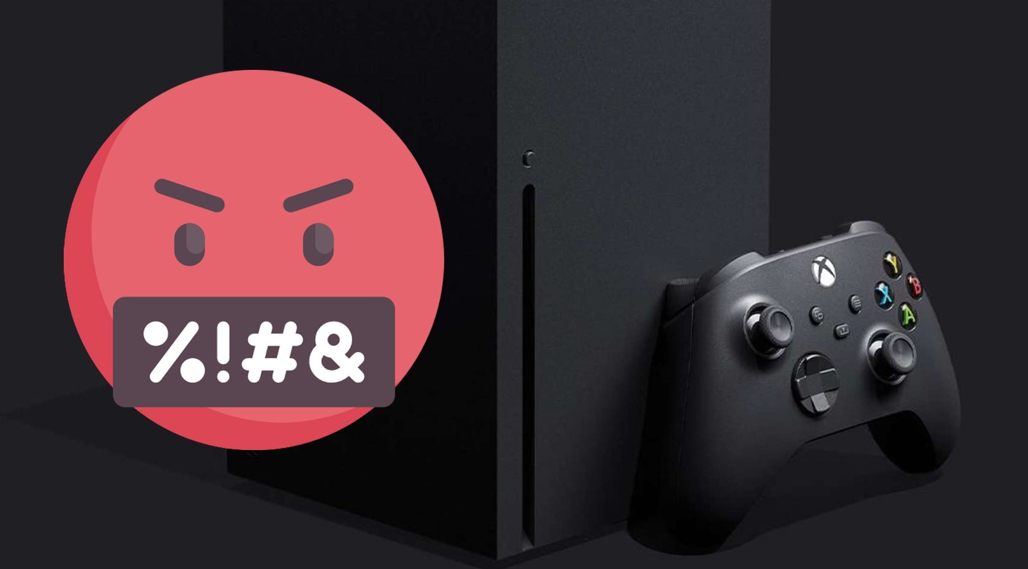 Xbox Series X Name wütend