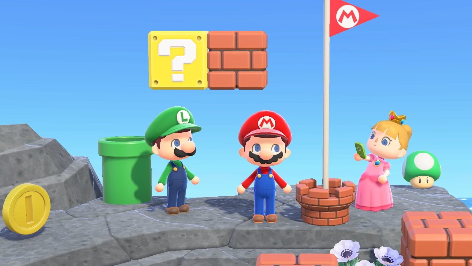 Animal Crossing New Horizons Super Mario Bros.