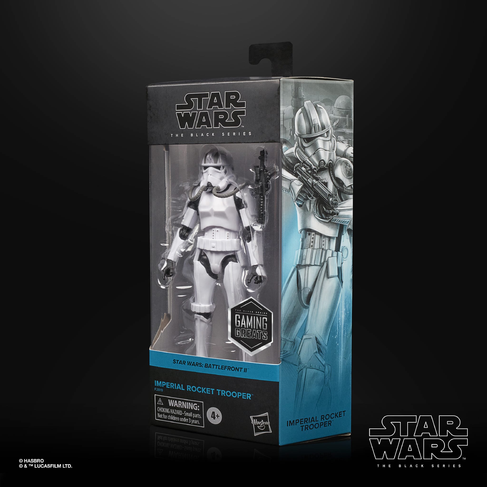 Hasbro The Black Series - Imperial Rocket Trooper - Raketentruppler - Verpackung