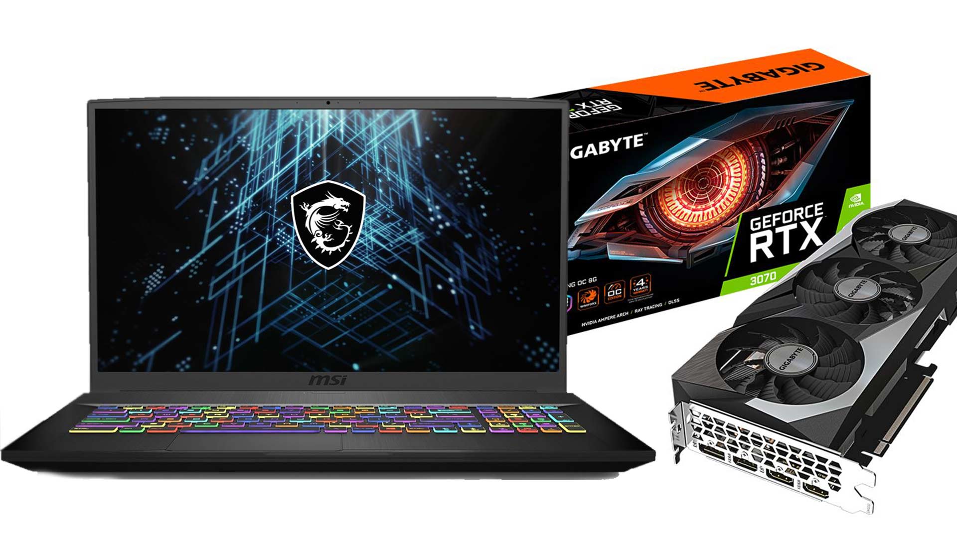 Gaming-Notebooks mit RTX 3080