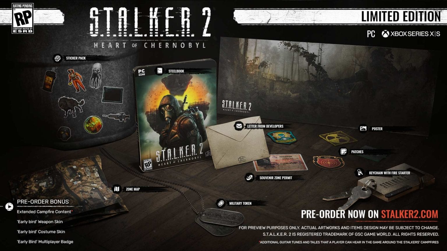 S t a l k e r 2 heart of chernobyl ultimate edition что входит