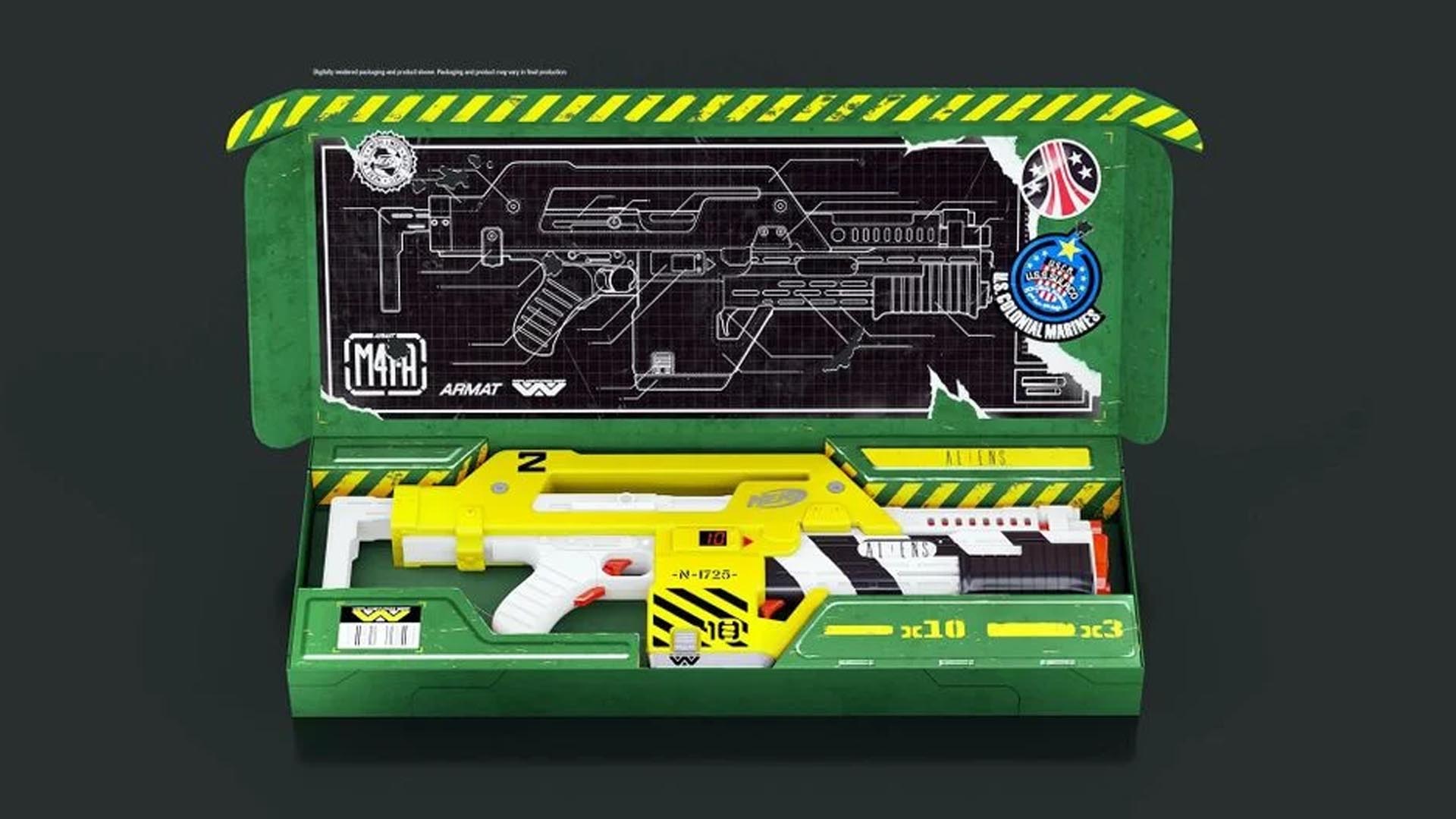 Aliens Die Rückkehr - Waffe - Merch - Nerf-Blaster von Hasbro und NERF 2