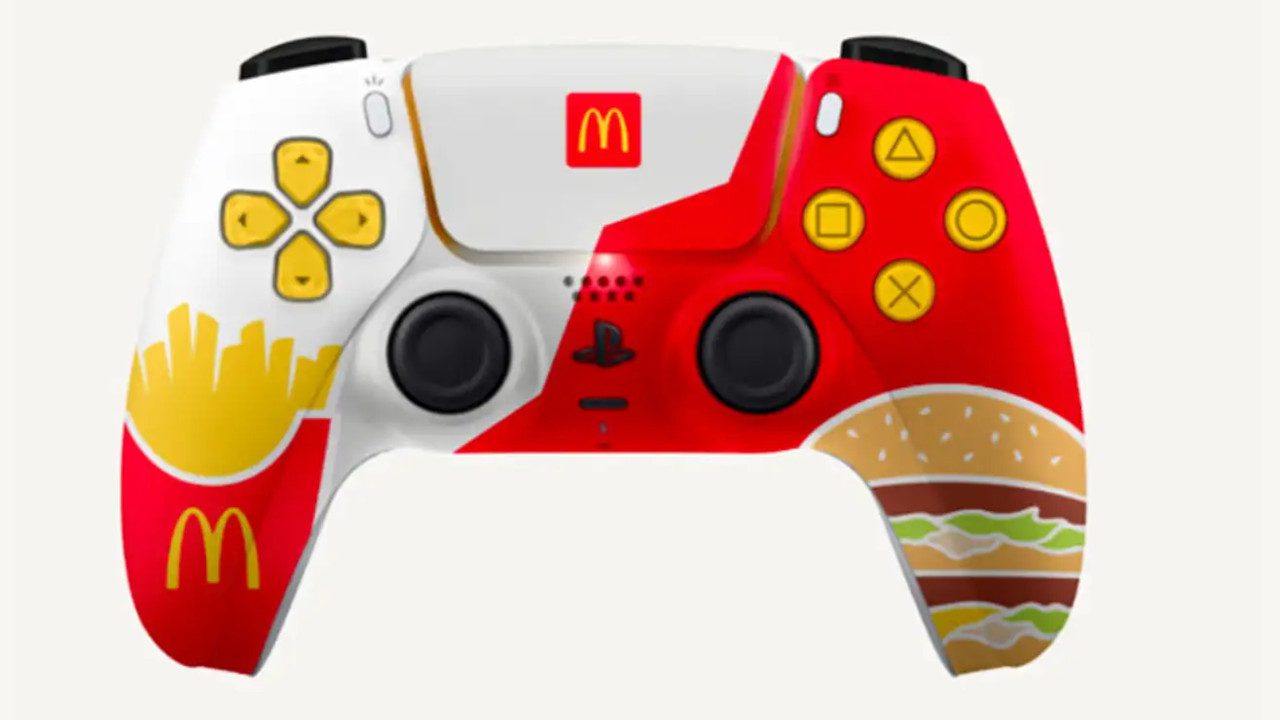 Diesen wunderschönen PS5-Controller im McDonald's-Design durfte der Konzern nicht verlosen.