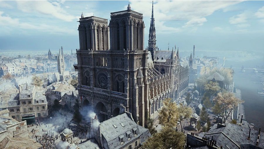 Ubisoft - Modell der Notre-Dame in Assassin's Creed Unity