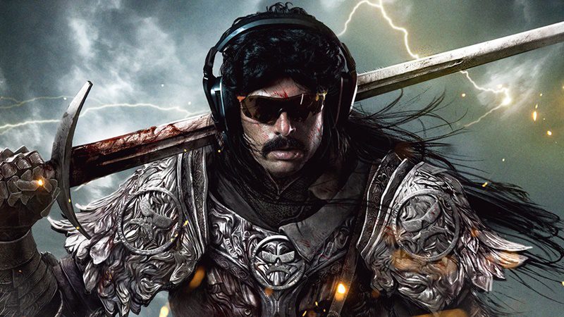 Dr Disrespect versucht sich an Elden Ring