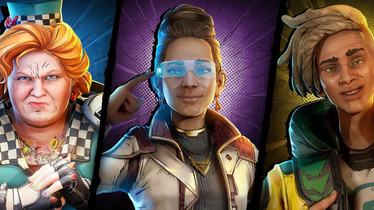 Die drei neuen Protagonisten aus New Tales from the Borderlands.