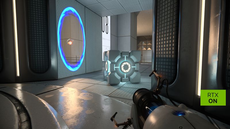 Nvidia stellte vor kurzem Portal mit RTX vor - ein Upgrade mit Raytracing-Technologie für das Originalspiel.