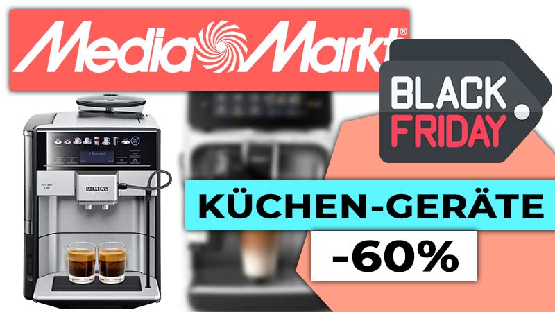 scheiden wassen Opname Kaffeevollautomaten & Küchengeräte bei MediaMarkt im Angebot: Black Friday  Week