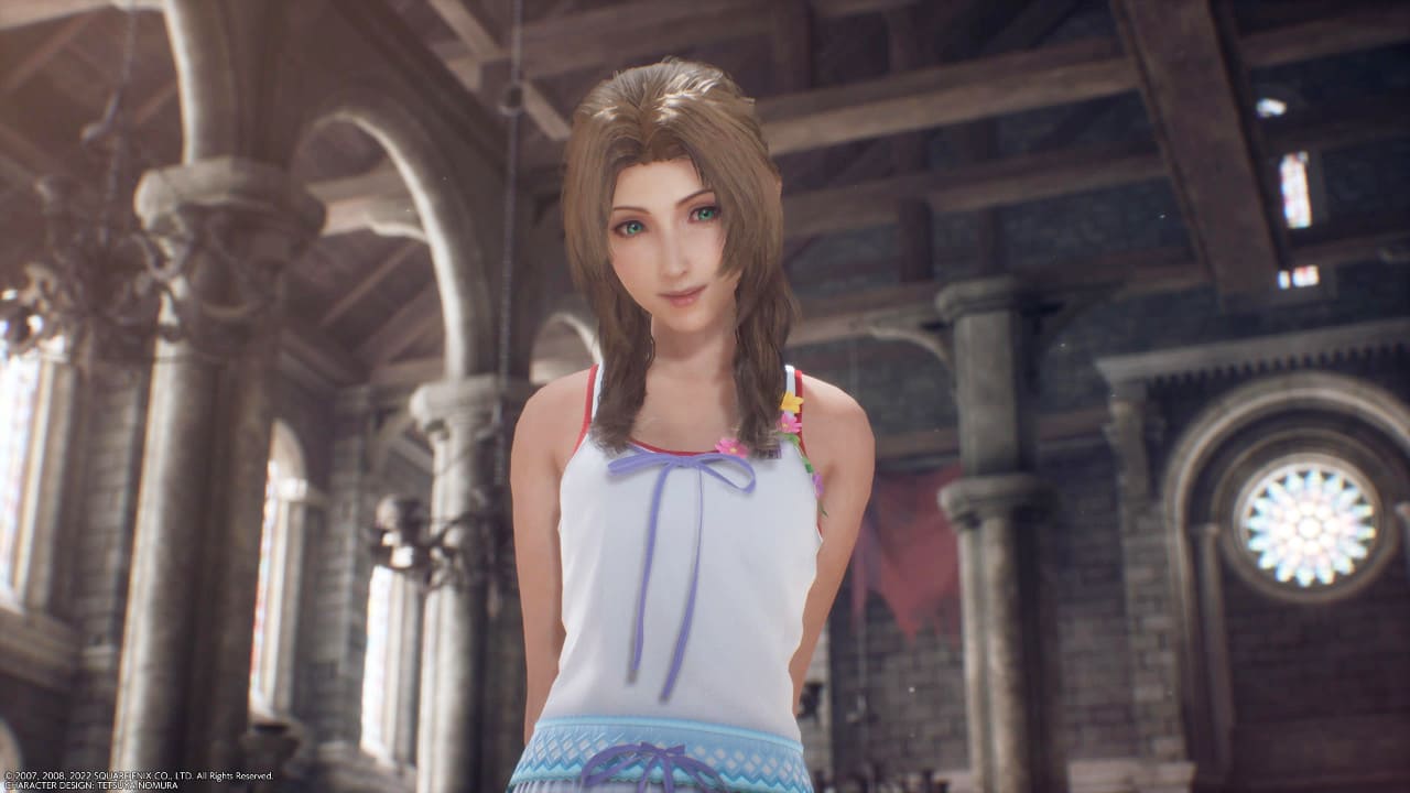 Crisis Core Final Fantasy VII Reunion Test Aerith