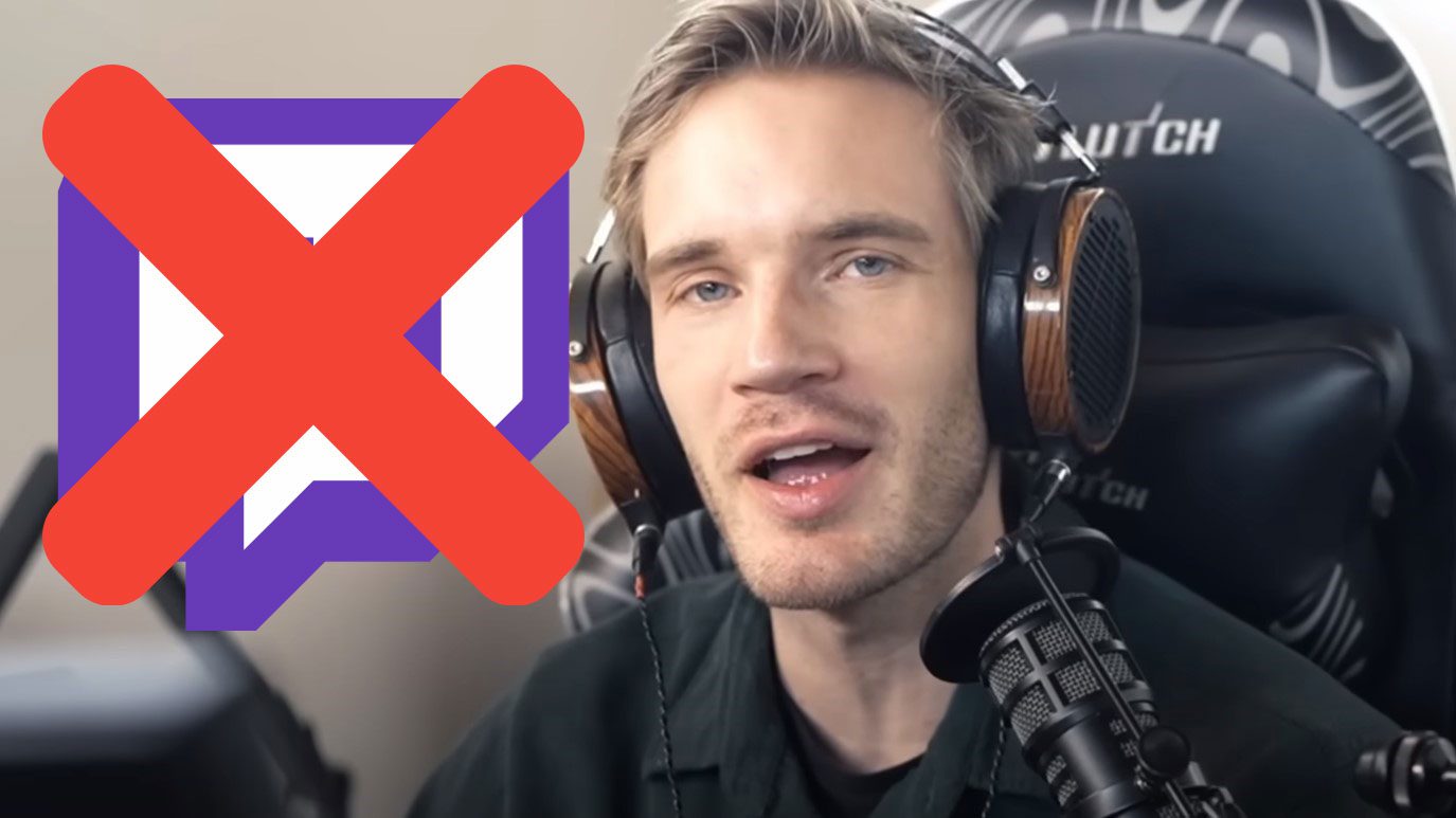 PewDiePie Twitch Bann