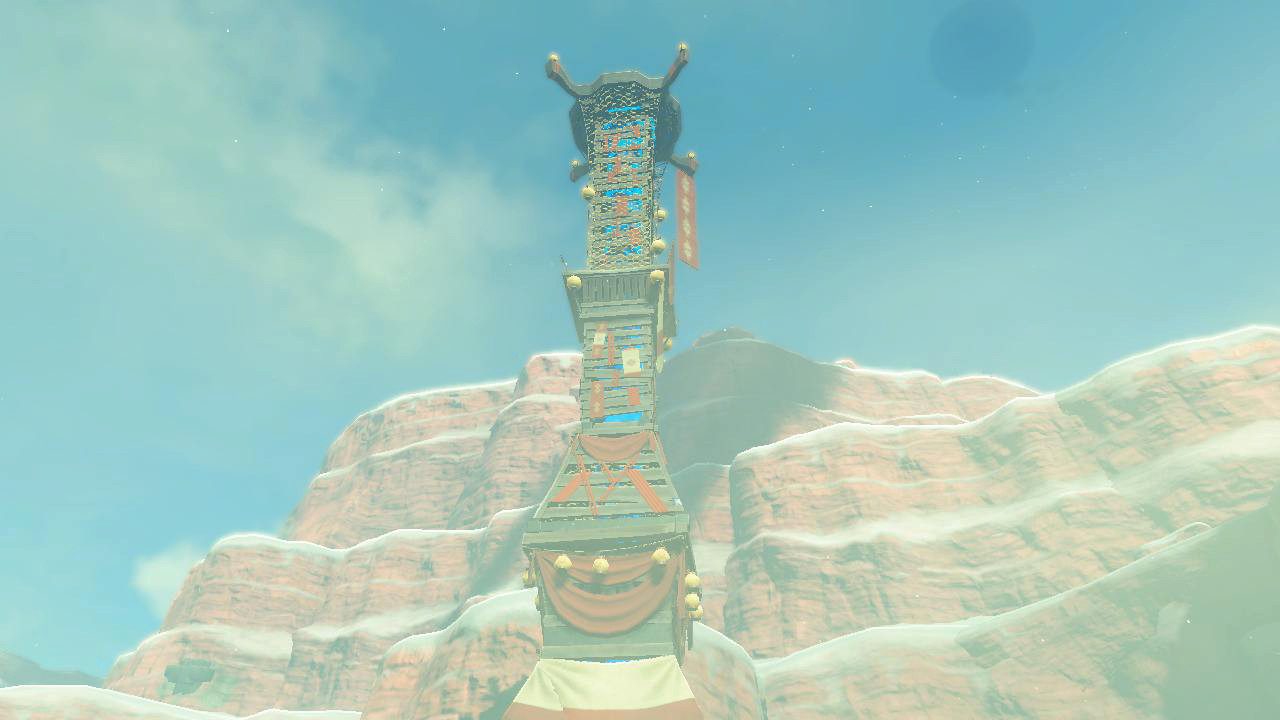 So aktiviert ihr den Turm in der Gerudo-Hochebene (Zelda Tears of the Kingdom)