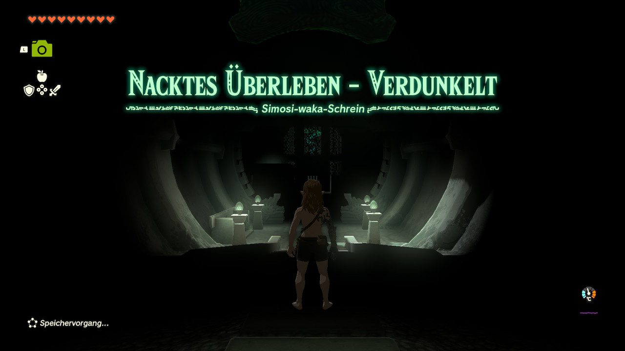 Nacktes Überleben im Simosi-waka-Schrein: So überlebt ihr die Prüfung in Zelda Tears of the Kingdom