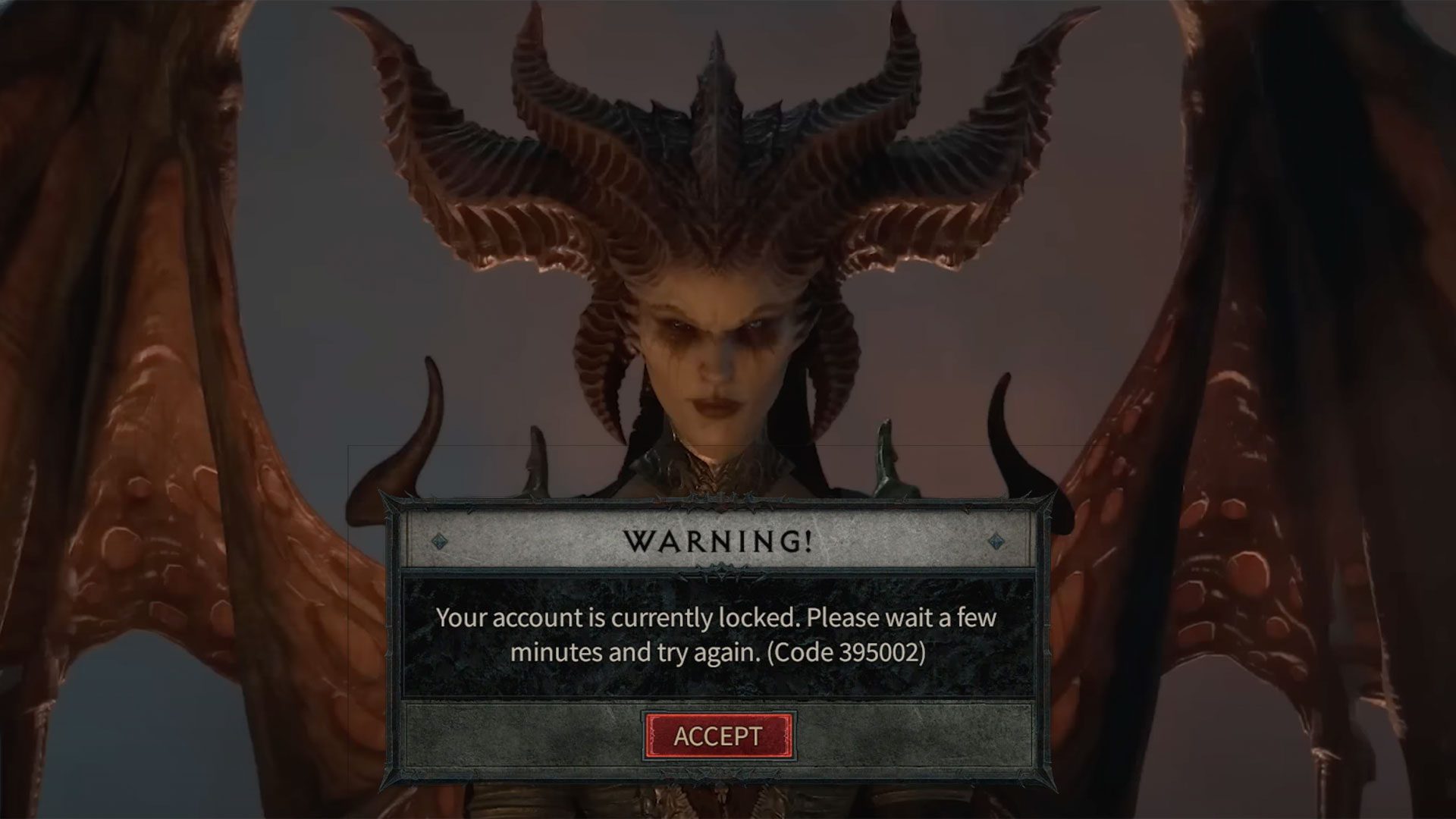 Diablo 4 Error