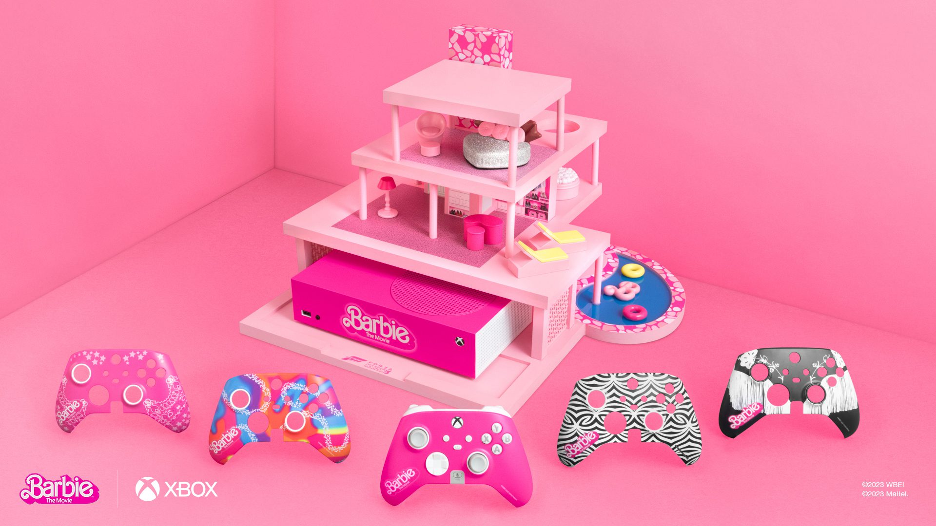 Xbox Series S Barbie