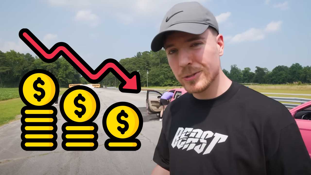 MrBeast Werbeeinnahmen Verlust