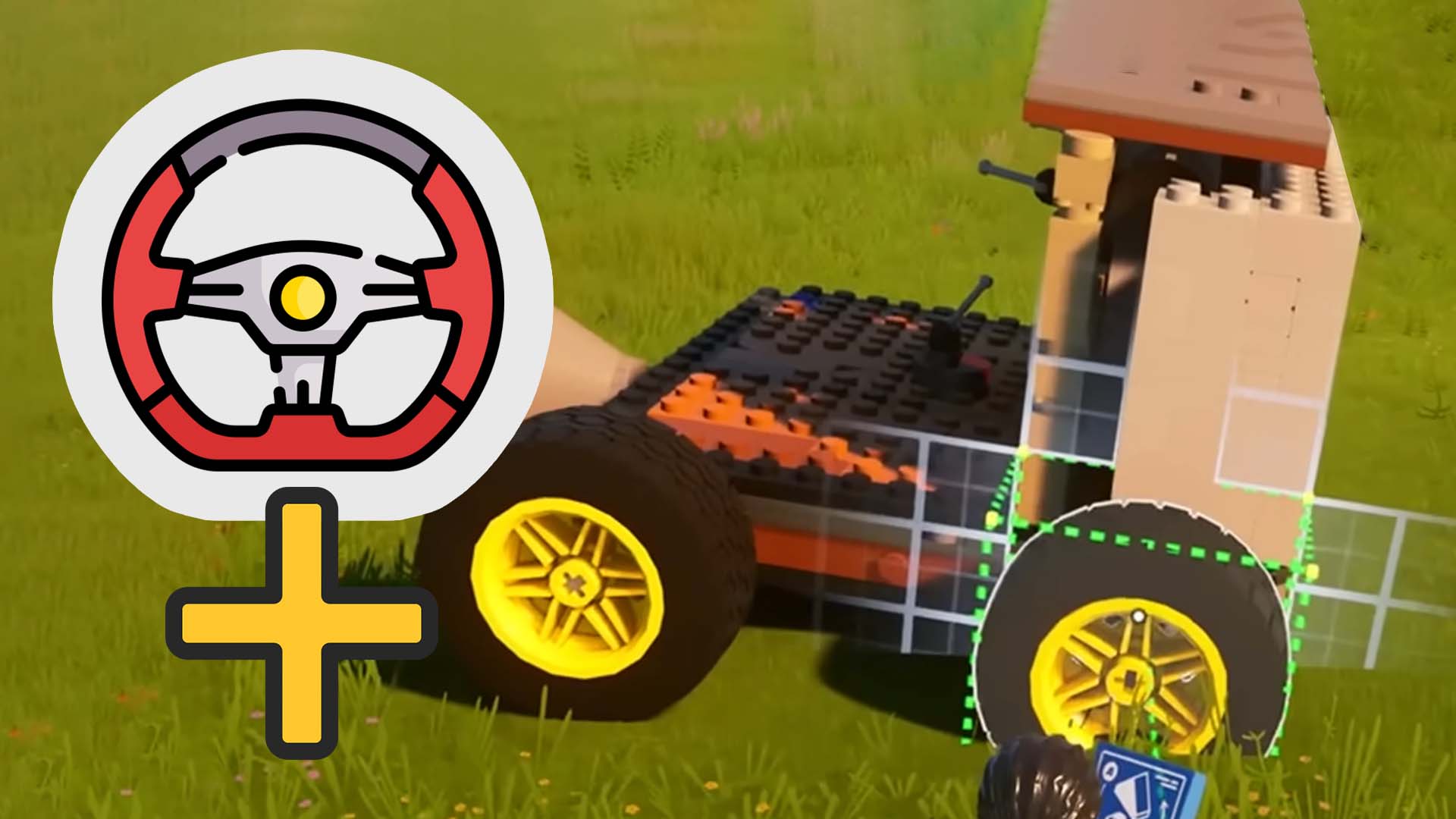 LEGO Fortnite Ultimate Guide to Building and Steering a Car in LEGO